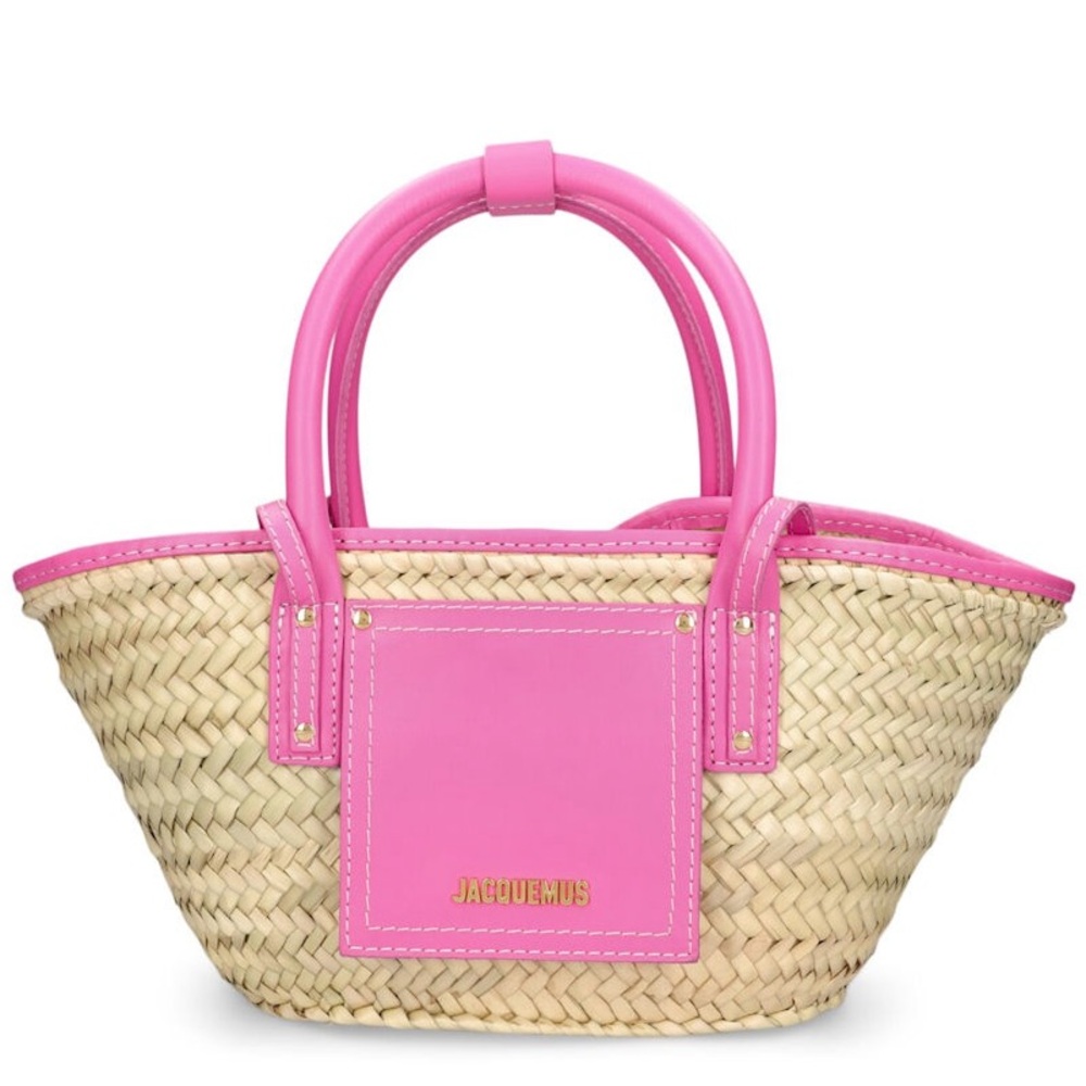 Jacquemus Le Petit Panier Soli Basket Bag (Pink) - Picture 15 of 17